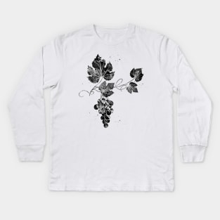 Grapes Kids Long Sleeve T-Shirt